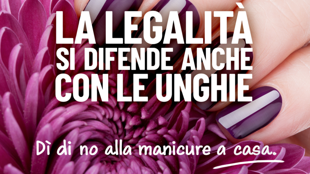 copertina dell'articolo che riporta la grafica di anti abusivismo a discapito delle onicotecniche
