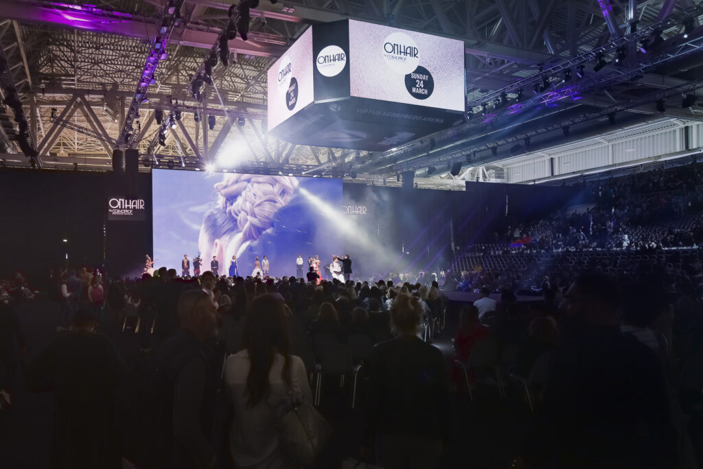 In foto un evento che si è svolto al Cosmoprof dello scorso anno.