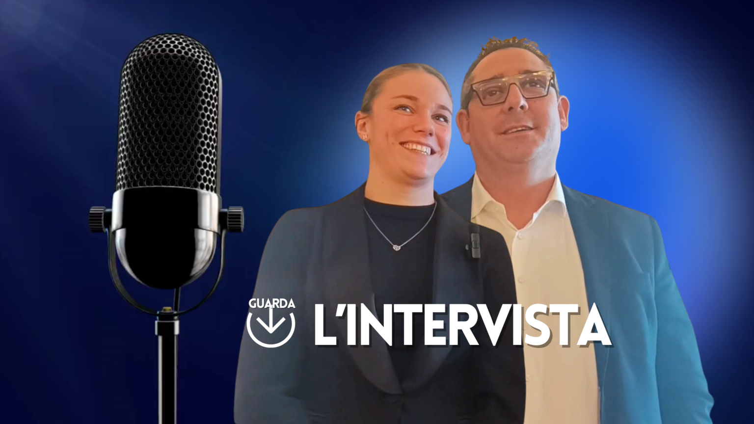 in foto Massimo Bottoglia e Monica Castelli, i protagonisti dell'episodio unfiltered numero 4