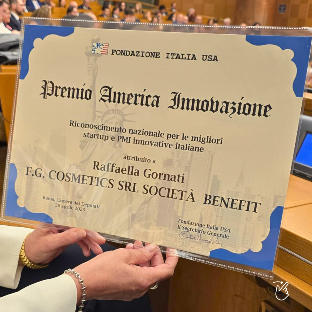 in foto il premio america innovazione