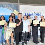foto inaugurazione della scuola lykeion, formazione estetica per estetiste