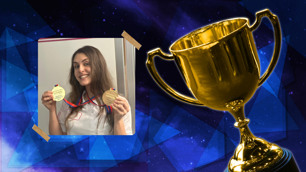 in foto, un pirmo piano di rebecca Borgis, vincitrice del worldskills piemonte 2024