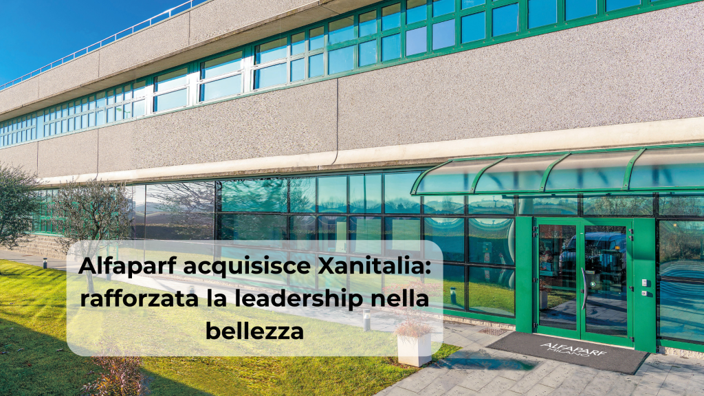 Alfaparf acquisisce Xanitalia: in foto, l'ingresso dell'azienda Alfaparf Milano