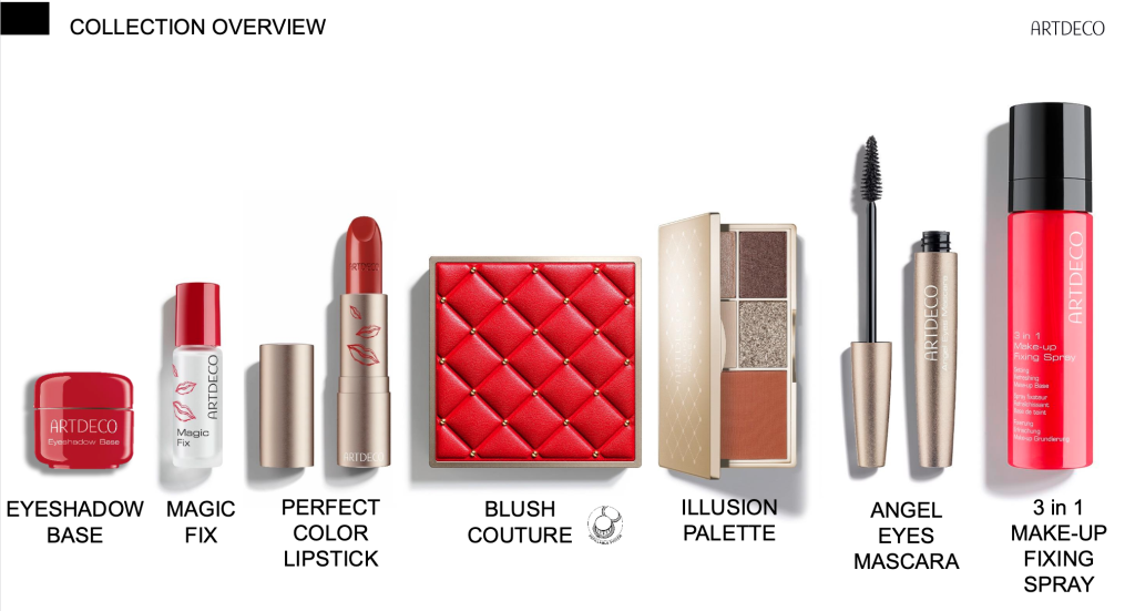 in foto la collezione make-up autunno/inverno 2025 di artdeco