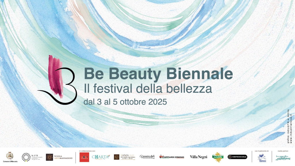 in foto, la grafica di Be Beauty Biennale