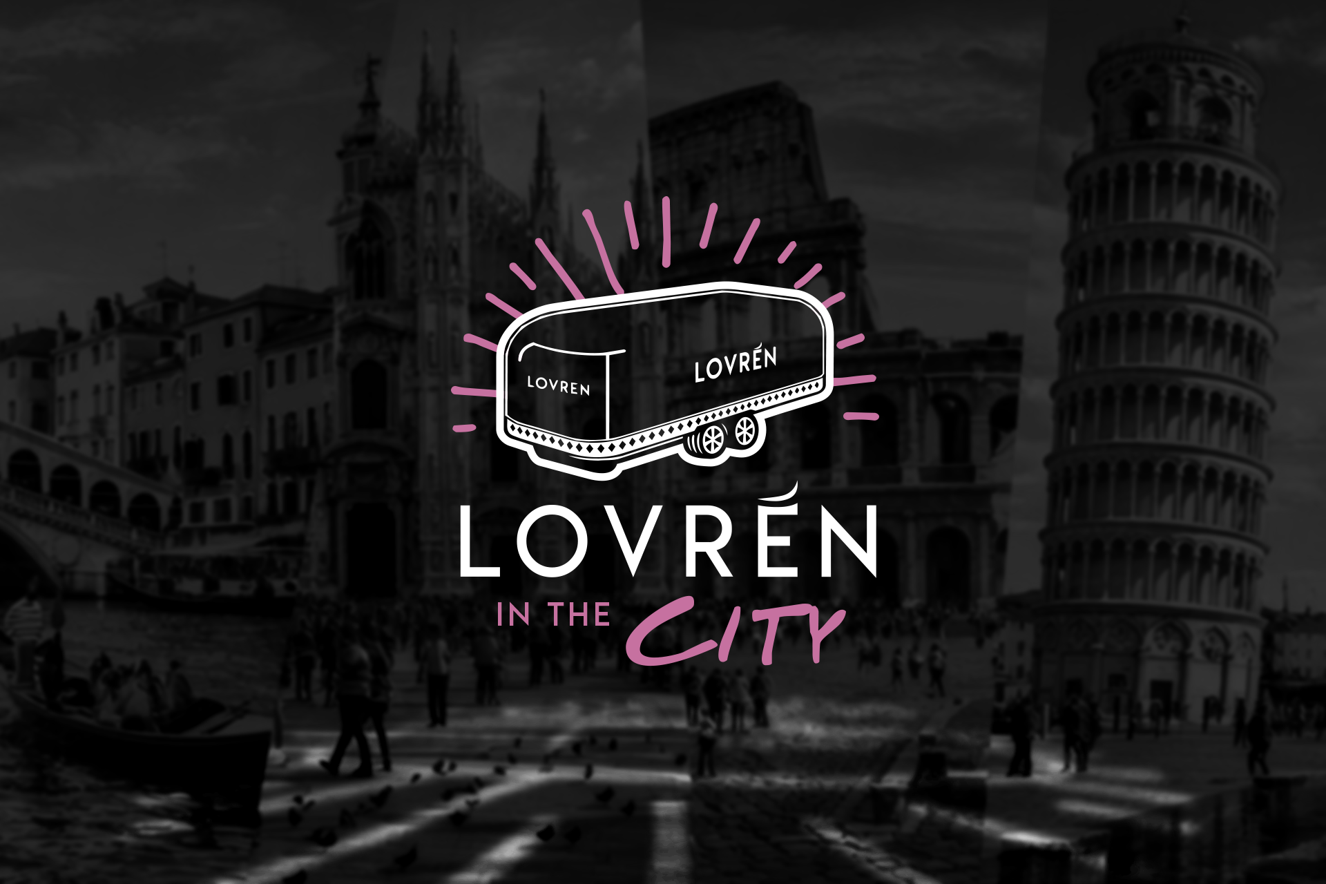 in foto il bus con cui verrà fatto il Tour bellezza Lovrén