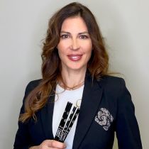 in foto Irene Merlo, autore degli articoli su les nouvelles esthétiques Italia