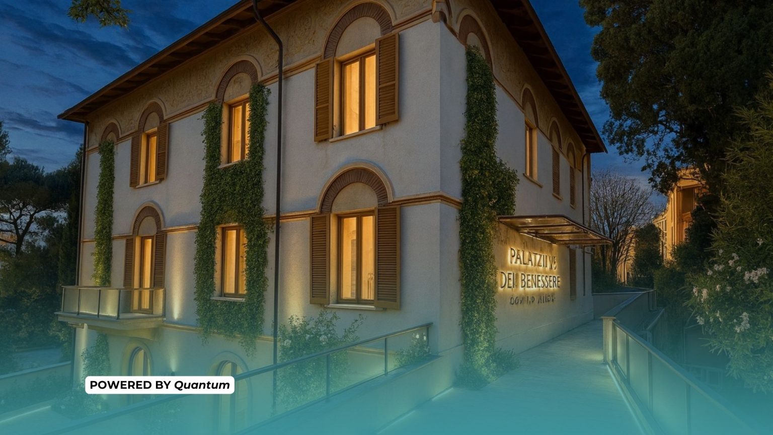 in foto il palazzo del quantum village, che ospiterà l'evento sul personal branding.