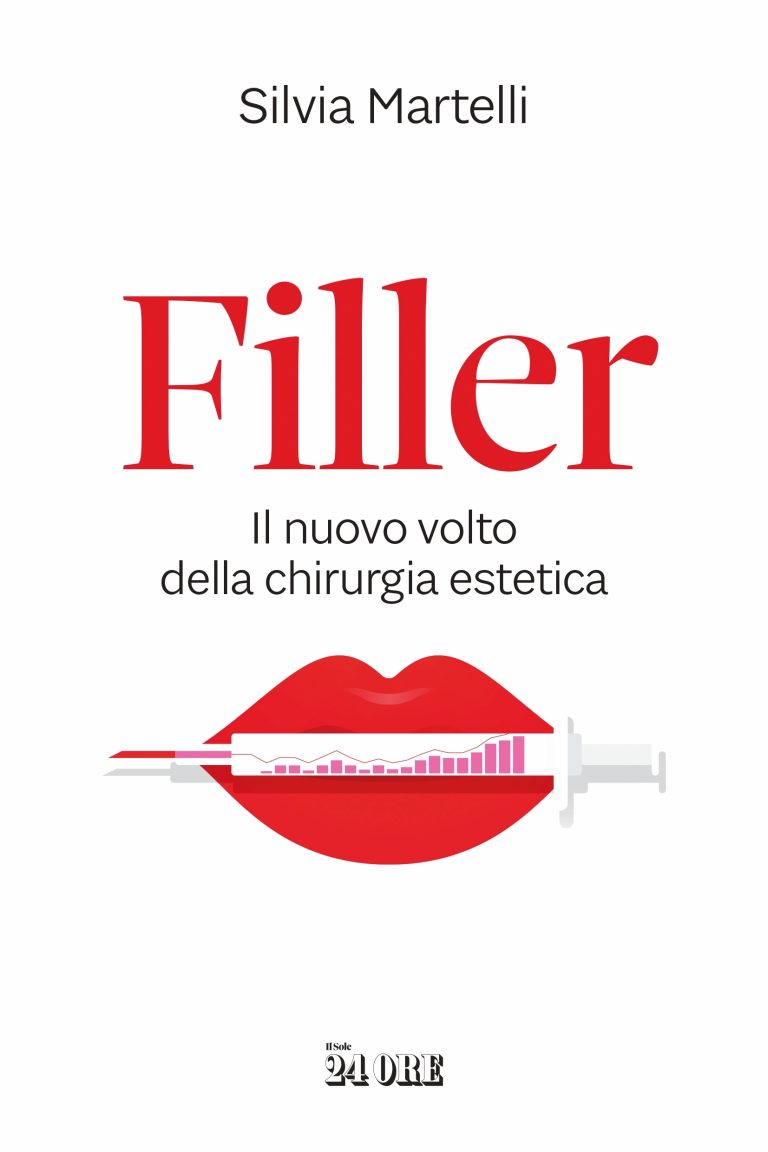 la copertina del libro di Silvia Martelli, dal titolo "Filler".