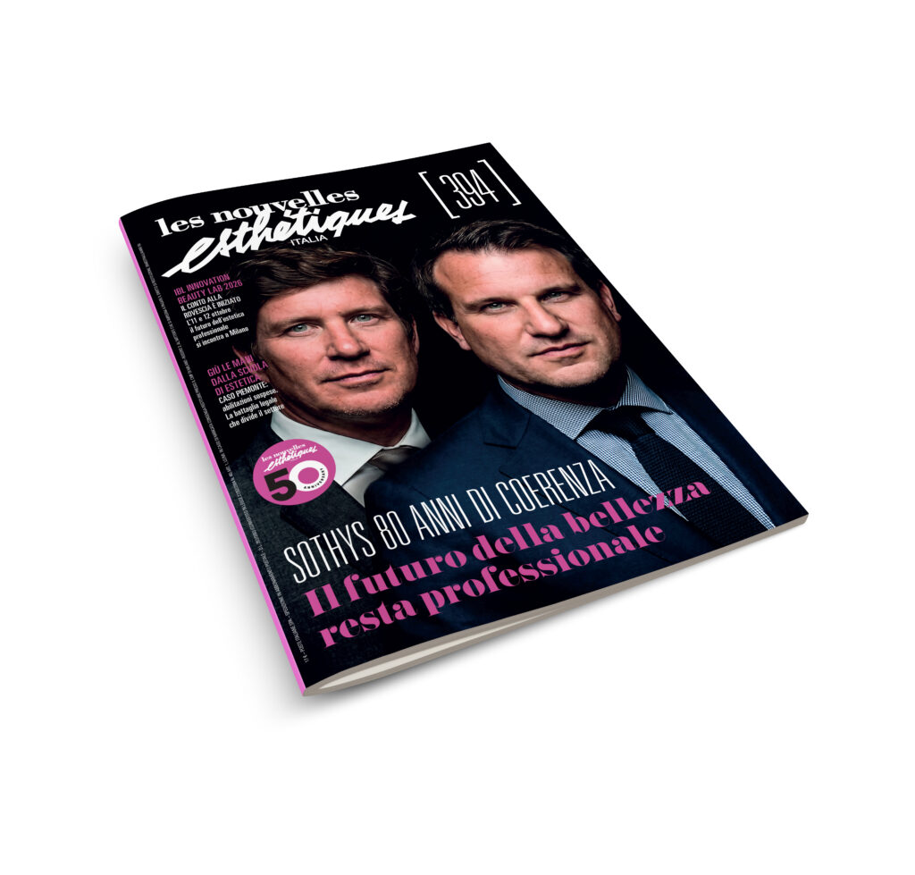 in foto la cover della rivista, utilizzata per l'editoriale 394 di lne italia