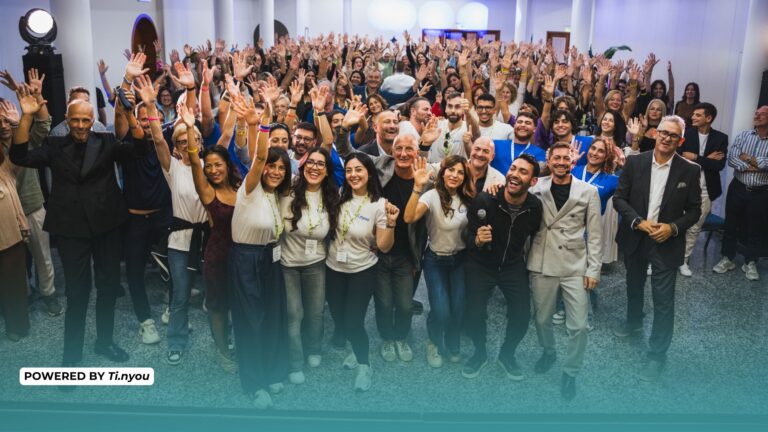 in foto il team del festival ti.nyou